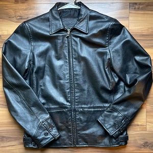 Women’s vintage Ralph Lauren genuine leather jacket